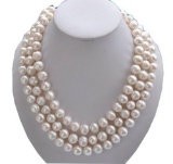 11-13mm White South Sea Baroque Pearls 14kt Gold 50