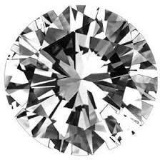 14ct Round Brilliant Cut BIANCO Diamond