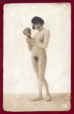 Original 1920's French Art Deco Nude Gelatin Silver Photo