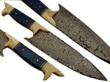 Hand-Made Damascus Steel Hunting Knife