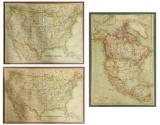 (2) United States & North America, 1910 Maps
