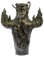 Genuine Bronze Metal Statue Nude Lady Girl Water Jug Vase Sculpture Statue Gift
