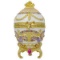 Faberge-inspired 1903 Bonbonniere Faberge Egg