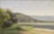 Attrib. Max Eglau (1825-1896) Hills, Lake Painting