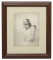 Signed French Portrait, Bearded Man