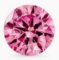 4ct Round Pink Brilliant Cut BIANCO Diamond