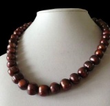 12-13mm Natural South Sea Chocolate Pearls 18