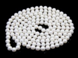 White Freshwater Cultured Pearl 7-8mm Necklace 50 Inches