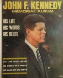 1964 John F. Kennedy Memorial Album: Photos - Berlin Wall, Cuba, Funeral, More