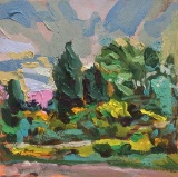 21stc Impressionism, Signed British Landscape, Oil Painting
