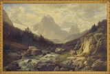 Horst Hacker (1842-1906) Gerrman Alps & Figures