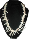 Vintage Angel Skin Branch Coral Necklace