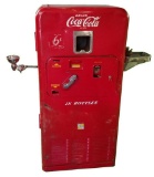 Civil Rights Museum Piece, Vendo Model 72 Coke Machine With Black/WhiteFountain