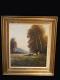 After Otto Strutzel, 20thc Landscape Oil Painting