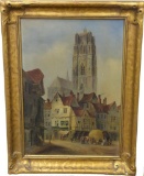 Famous listed Artist: James Bell Anderson (1886-1938), Oil On Canvas, Rodez France