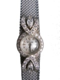 Patek Philippe Ladies Platinum & Diamond Watch