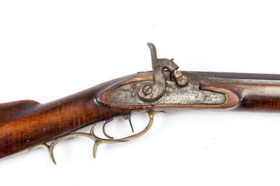 Unmarked 19th C Percussion Musket