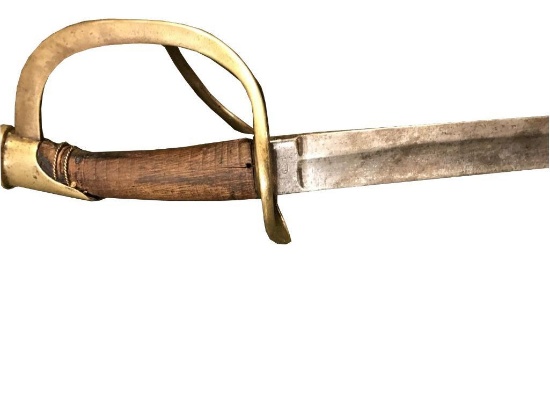 Original Battle Used Civil War 1840 Model Us Calvary Sword Import K & C