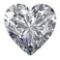 10.79cts Heart Shaped Bianco Diamond 6AAAAAA Loose