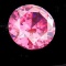50.35ct Aaa+ Pink Bianco Diamond Round Gem 20 Mm