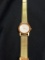 Ladies Contemporary Gold Skagen Watch