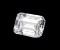 Magnificent 4ct Emerald Step-cut Bianco Diamond 6aaaaaa Loose Stone 10x8mm