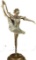 Signed Bronze Sculpture, Prima Ballerina