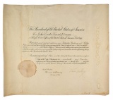 Presidential appointment signed by Calvin Coolidge