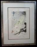 1971 Dali Etching, Song Of Songs