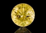 11ct Round Brilliant Cut Canary BIANCO Diamond