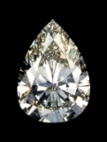 INCREDIBLE 27ct Pear Cut BIANCO Diamond