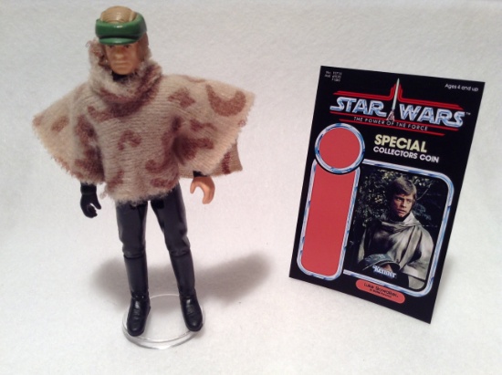 Star Wars 1985 Luke Endor Battle Poncho