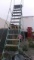 20 ft warehouse rolling ladder