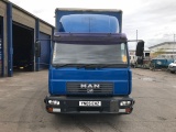 MAN 8.155 Curtain sider 2005 (+ VAT)