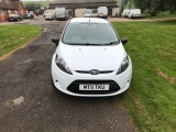 White Ford Fiesta Econetic TDCI DPF (NO VAT)