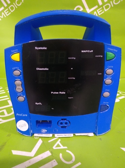 GE Healthcare PROCARE DPC 300 Vital Signs Monitor- 40596