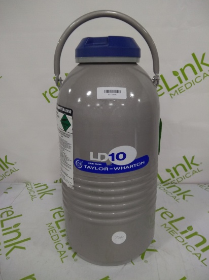 Taylor Wharton 10 LD 10 Liters Liquid Nitrogen Container - 56493