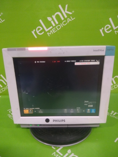 Philips Healthcare IntelliVue MP70 Patient Monitor - 61789