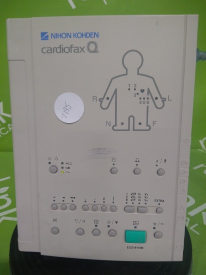 Nihon Kohden CARDIOFAX Q ECG - 59494