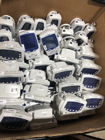 Lot of 109 Welch Allyn Vital Signs Monitors