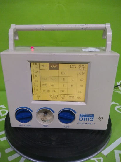 Bio-Med Devices CROSSVENT 3 PORTABLE VENTILATOR - 60621
