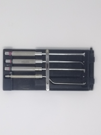 Codman Karlin Lumbar Spondylophyte Impaction Instruments with Case  -  90229
