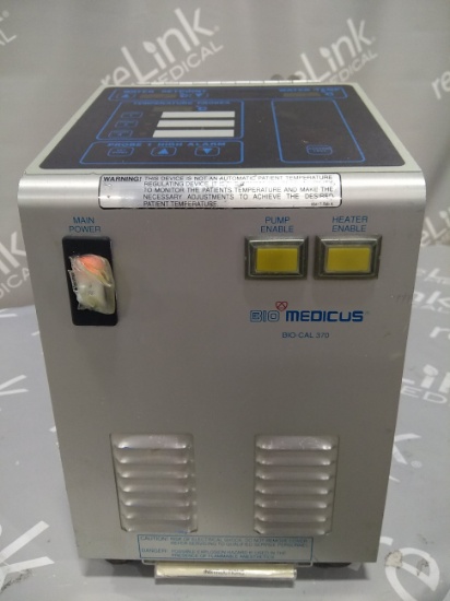 Medtronic Bio-Cal 370 Cardiopulmonary Temperature Controller Module - 60655