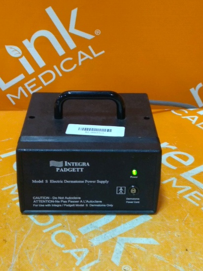 Integra Lifesciences Corporation Model S Electric Dermatome Power Supply 0 - 85431