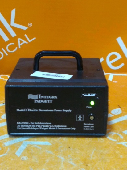 Integra Lifesciences Corporation Model S Electric Dermatome Power Supply 0 - 85434