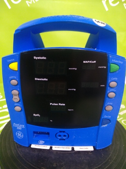 GE Healthcare Dinamap ProCare 300 Vital Signs Monitor - 45958