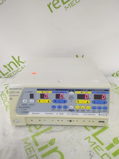 Olympus Corp. UES-40 Surgemaster Electrosurgical Unit - 84941