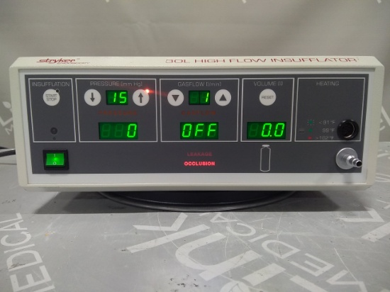 Stryker Medical 30L High Flow Insufflator - 75983