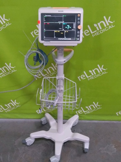 Philips Healthcare SureSigns VM8 Bedside Monitor - 88077