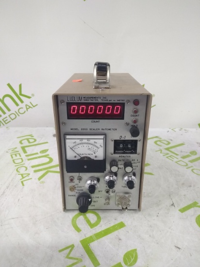 Ludlum Measurements Model 2200 Scaler Ratemeter 0 - 88135